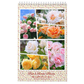 Beautiful Roses Calendar Bタイプ カレンダー