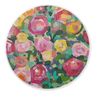 Beautiful roses Ceramic Pull