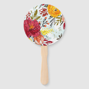 Beautiful Roses Hand Fan