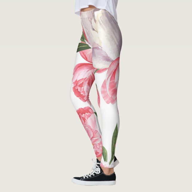 Beautiful Roses Leggings (Left)