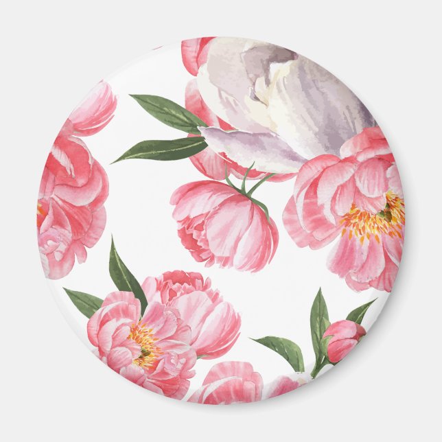 Beautiful Roses Magnet (Front)