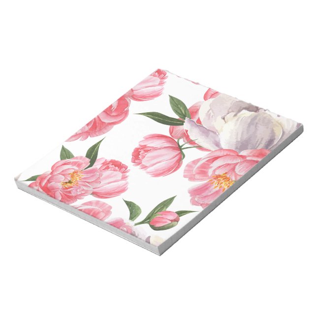 Beautiful Roses Notepad (Rotated)