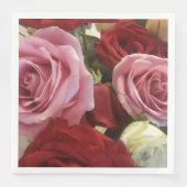 Beautiful Roses Paper Napkins (Front)