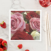 Beautiful Roses Paper Napkins (Insitu)