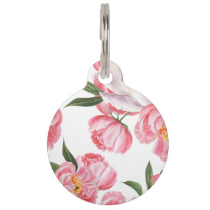 Beautiful Roses Pet Tag