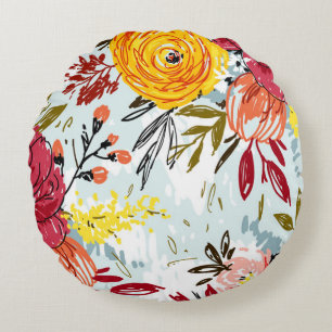Beautiful Roses Round Cushion