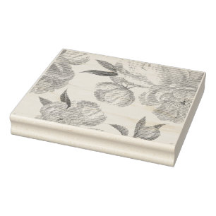 Beautiful Roses Rubber Stamp