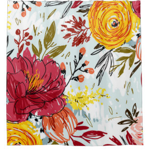 Beautiful Roses Shower Curtain