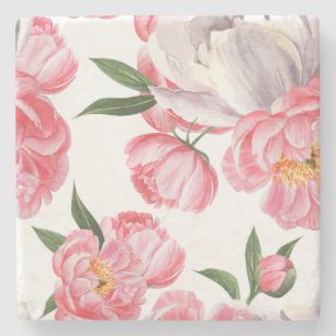Beautiful Roses Stone Coaster