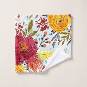 Beautiful Roses Wash Cloth