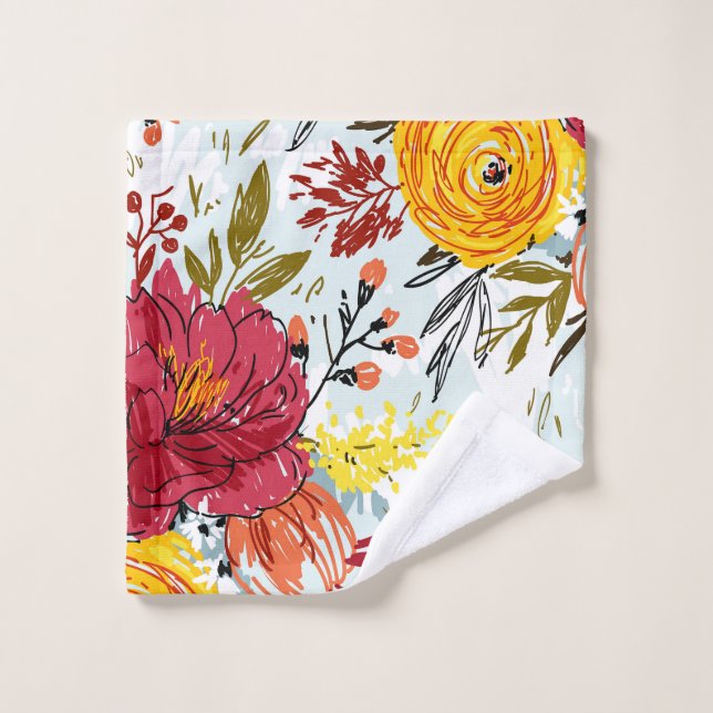 Beautiful Roses Wash Cloth (Wash Cloth)