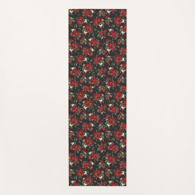 Beautiful Roses Yoga Mat (Front)