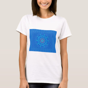 Beautiful Royal Blue Mandala Art Print T-Shirt