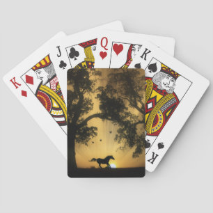 Beautiful Running Horse Deck of Cards