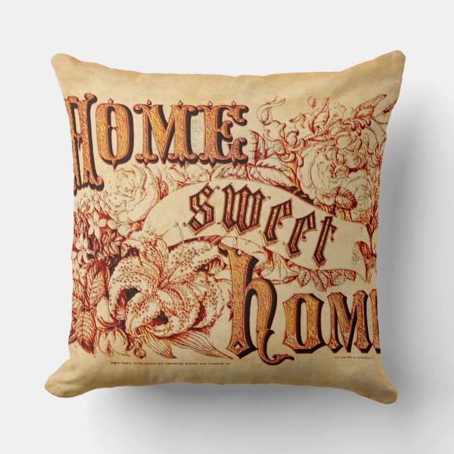 Beautiful Rustic Home Sweet Home Cushion (Front)