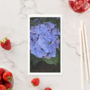 Beautiful & Rustic Hortensia Hydrangea Purple Napkin