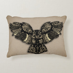 Beautiful Rustic Owl Decorative Cushion