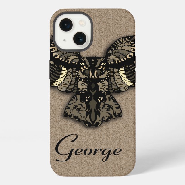 Beautiful Rustic Owl iPhone Case (Back)