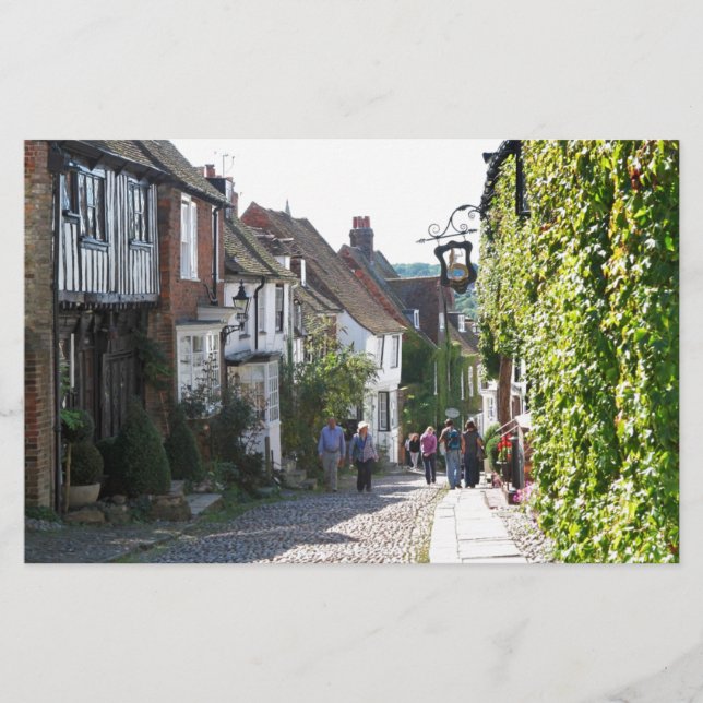 Beautiful Rye in England (Front)