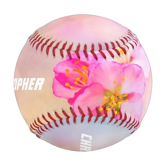 Beautiful Sakura Cherry Blossoms Baseball (Front)