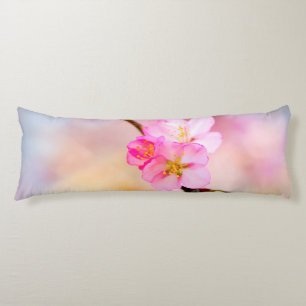 Beautiful Sakura Cherry Blossoms Body Cushion