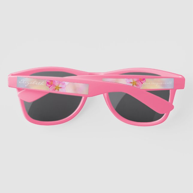 Beautiful Sakura Cherry Blossoms Sunglasses (Back)