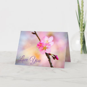 Beautiful Sakura Cherry Blossoms Thank You Card