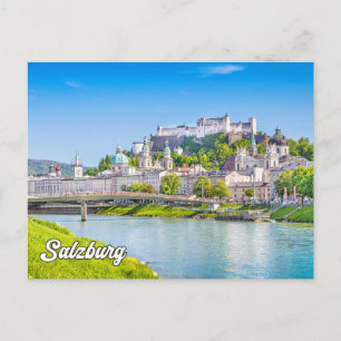 Beautiful Salzburg, Austria Postcard