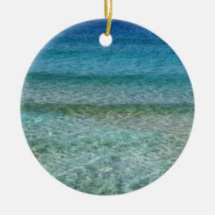 Beautiful Sandy Beach Ceramic Tree Decoration