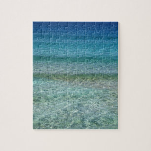 Beautiful Sandy Beach Jigsaw Puzzle