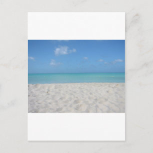 Beautiful Sandy Beach Postcard