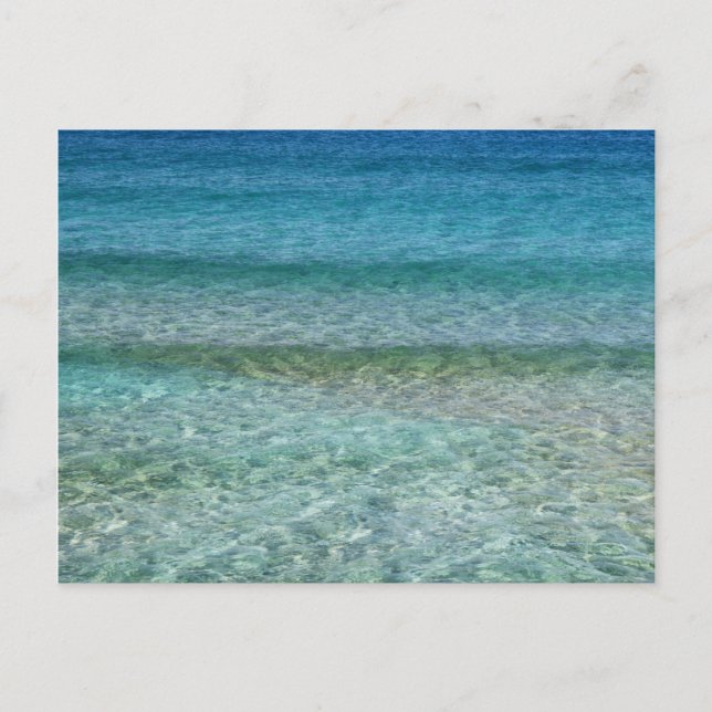 Beautiful Sandy Beach Postcard (Front)