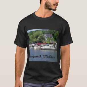 Beautiful Saugatuck Boats T-Shirt