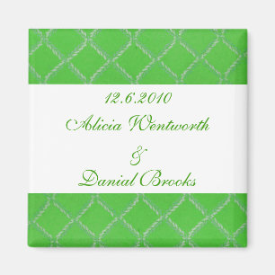 Beautiful Save the Date Magnet