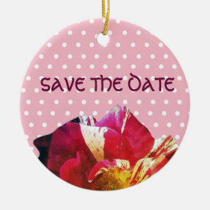 Beautiful Save the date Ornament