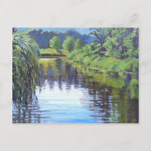 Beautiful Scene in St Louis Forest Park Postcard