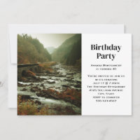 Beautiful Scenic Nature Photo Birthday