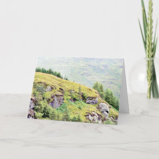 Beautiful Scottish Countryside Card (Front)