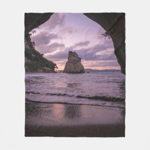 Beautiful Sea And Sky Landscape Fleece Blanket