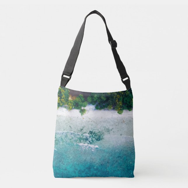 Beautiful Sea Animals Crossbody Bag (Front)