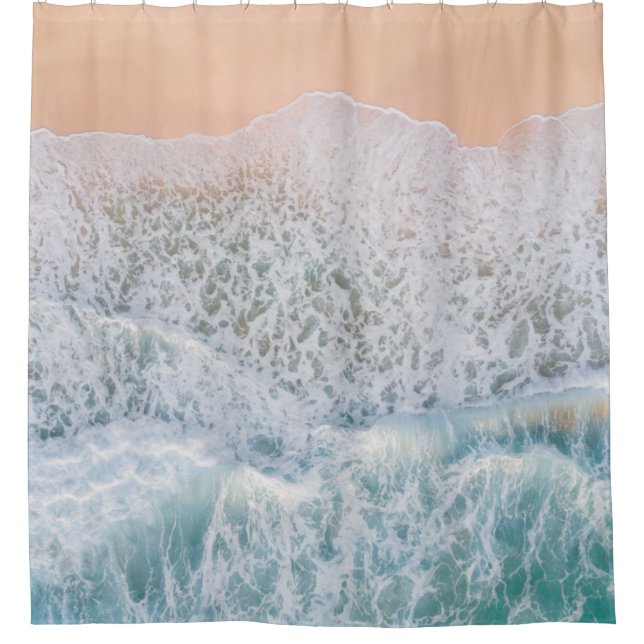 Beautiful Sea Animals Shower Curtain (Front)