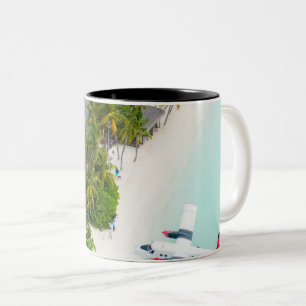 Beautiful Sea Animals Two-Tone Coffee Mug