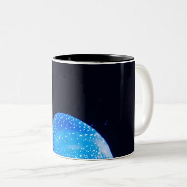 Beautiful Sea Animals Two-Tone Coffee Mug (Front Right)