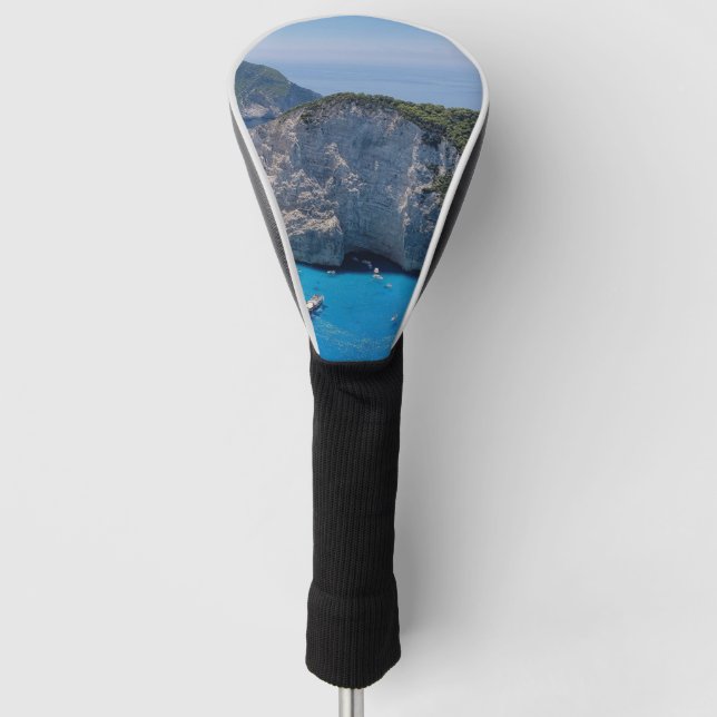 Beautiful Sea Beach  Golf Head Cover (Front)