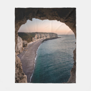 Beautiful Sea Landscape Fleece Blanket