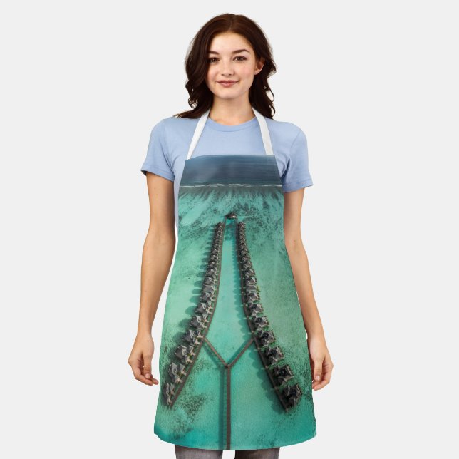 Beautiful Sea Life Apron (Worn)