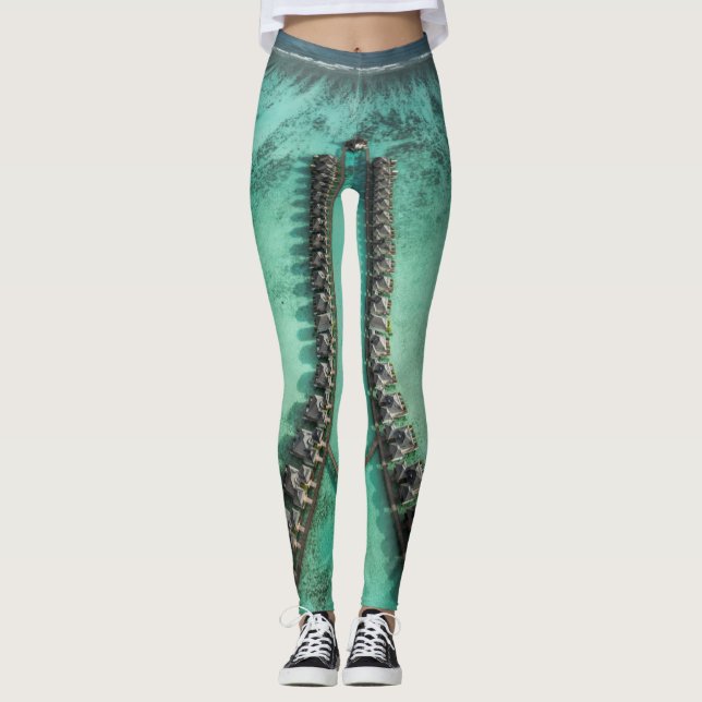 Beautiful Sea Life Leggings (Front)