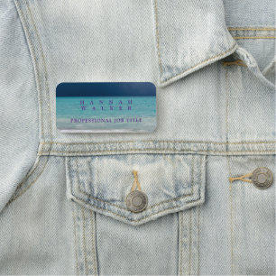 Beautiful sea  name tag