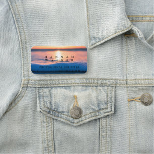 Beautiful sea name tag