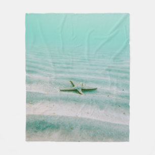 Beautiful Sea Star Fleece Blanket
